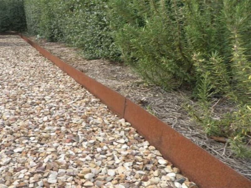 Nature Style garden bed edging For Park Project